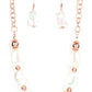 Paparazzi Accessories: Iridescently Ice Queen - Copper Iridescence Necklace