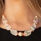 Paparazzi Accessories: Iridescently Ice Queen - Copper Iridescence Necklace