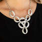 Paparazzi Accessories: OVAL The Limit - Silver Necklace