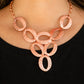Paparazzi Accessories: OVAL The Limit - Copper Necklace