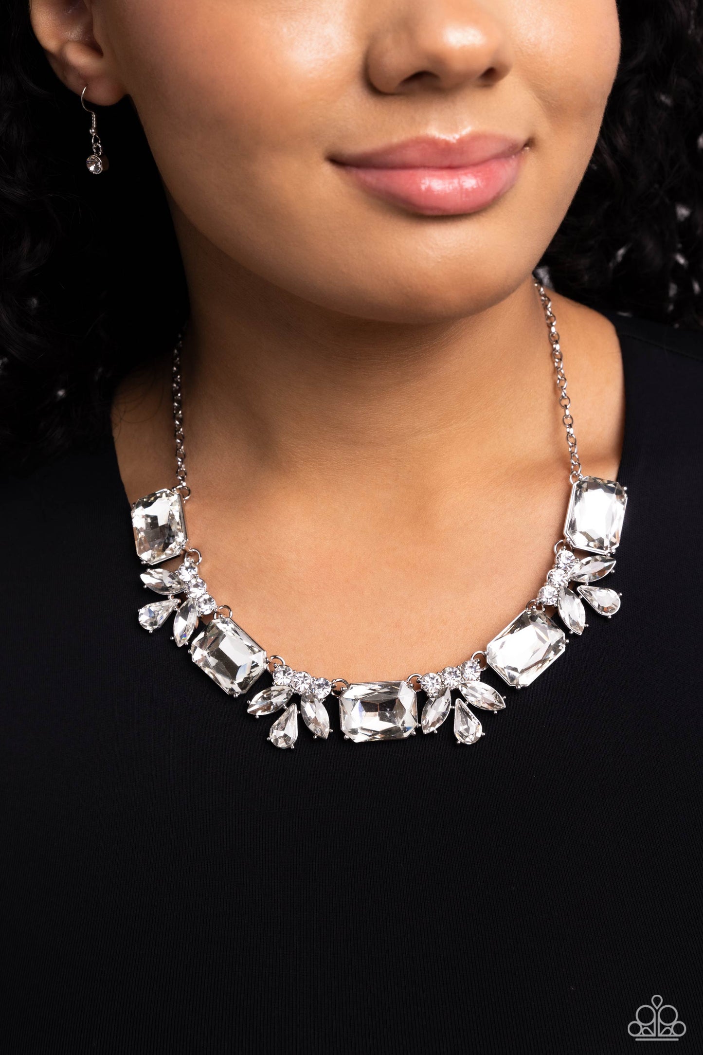 Paparazzi Accessories: Long Live Sparkle - White Necklace