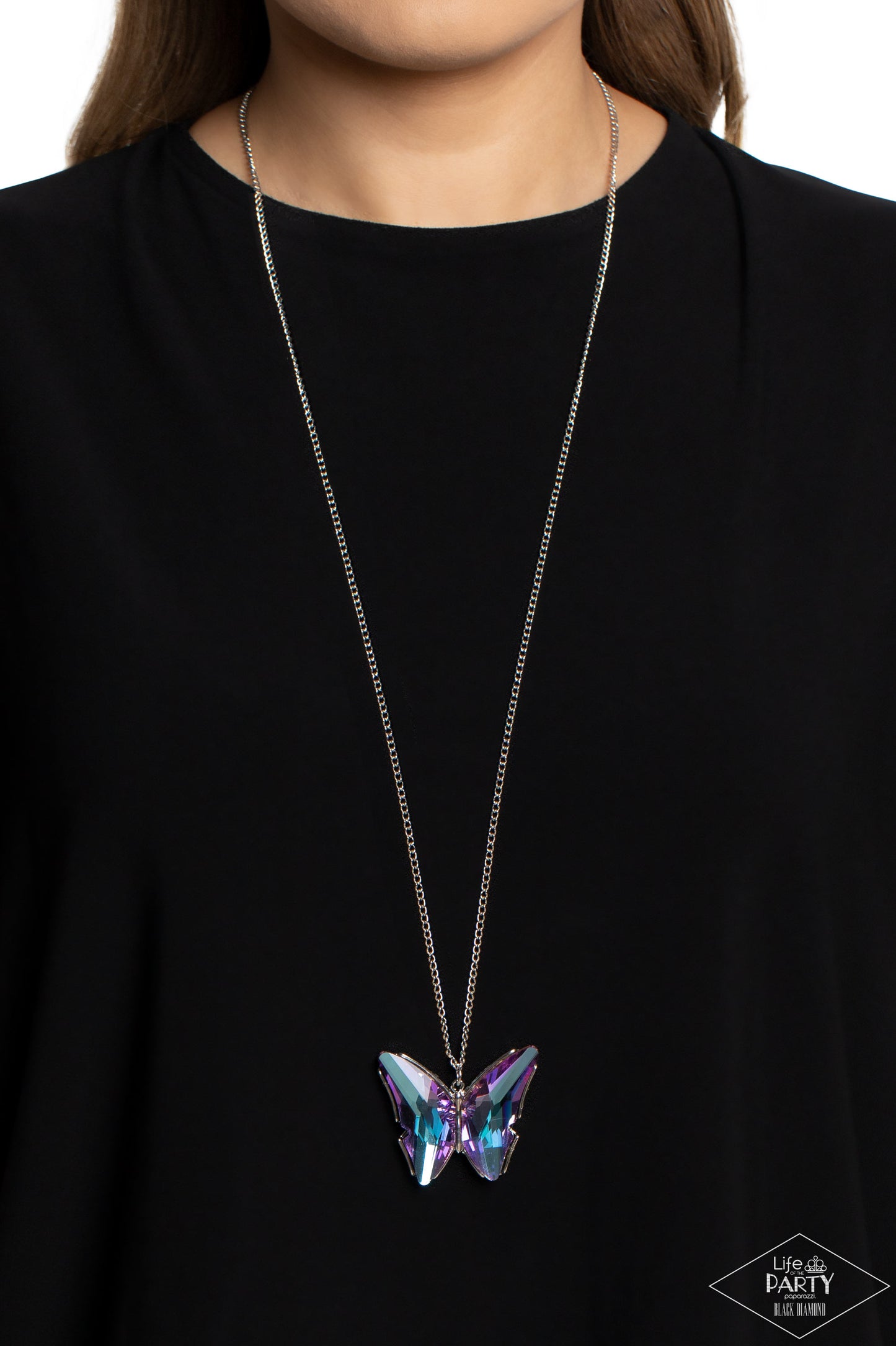 Paparazzi Accessories: The Social Butterfly Effect - Purple Necklace