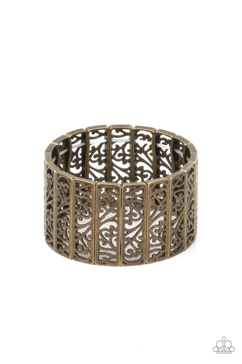 Paparazzi Accessories: Ornate Orchards - Brass Bracelet