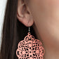 Paparazzi Accessories: Mediterranean Eden - Orange Earrings