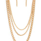 Paparazzi Accessories: Chain of Champions - Gold Necklace