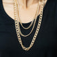 Paparazzi Accessories: Chain of Champions - Gold Necklace