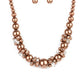 Paparazzi Accessories: All Dolled UPSCALE - Brown Necklace