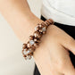 Paparazzi Accessories: Upcycled Upscale - Brown Bracelet
