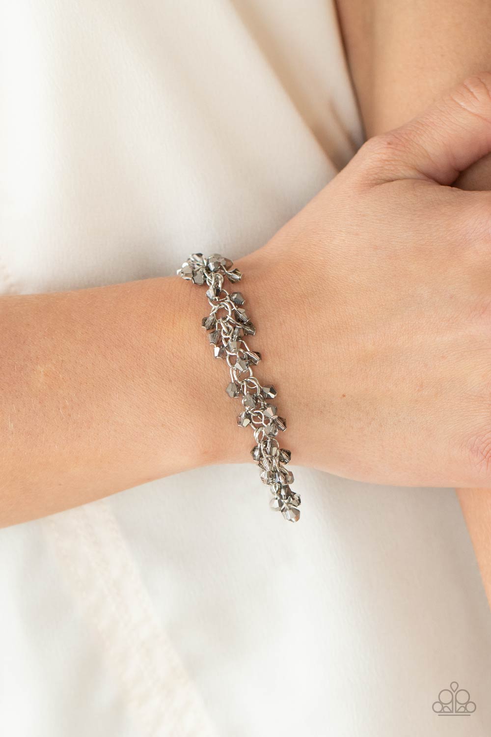 Paparazzi Accessories: Twinkly Twilight - Silver Bracelet