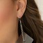 Paparazzi Accessories: Block Party Posh - Black Earrings
