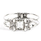 Paparazzi Accessories: Call Me Old-Fashioned - White Bracelet
