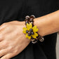 Paparazzi Accessories: Tropical Flavor - Yellow Bracelet