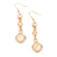 Paparazzi Accessories: Epic Elegance - Gold Earrings