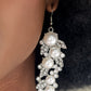 Paparazzi Accessories: The Party Has Arrived - White Earrings