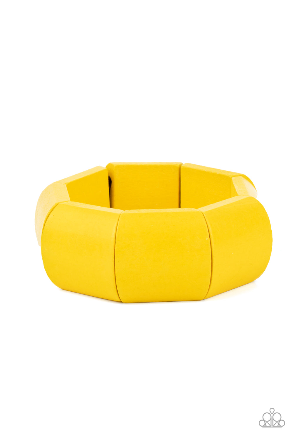 Paparazzi Accessories: Coconut Cove - Yellow Bracelet