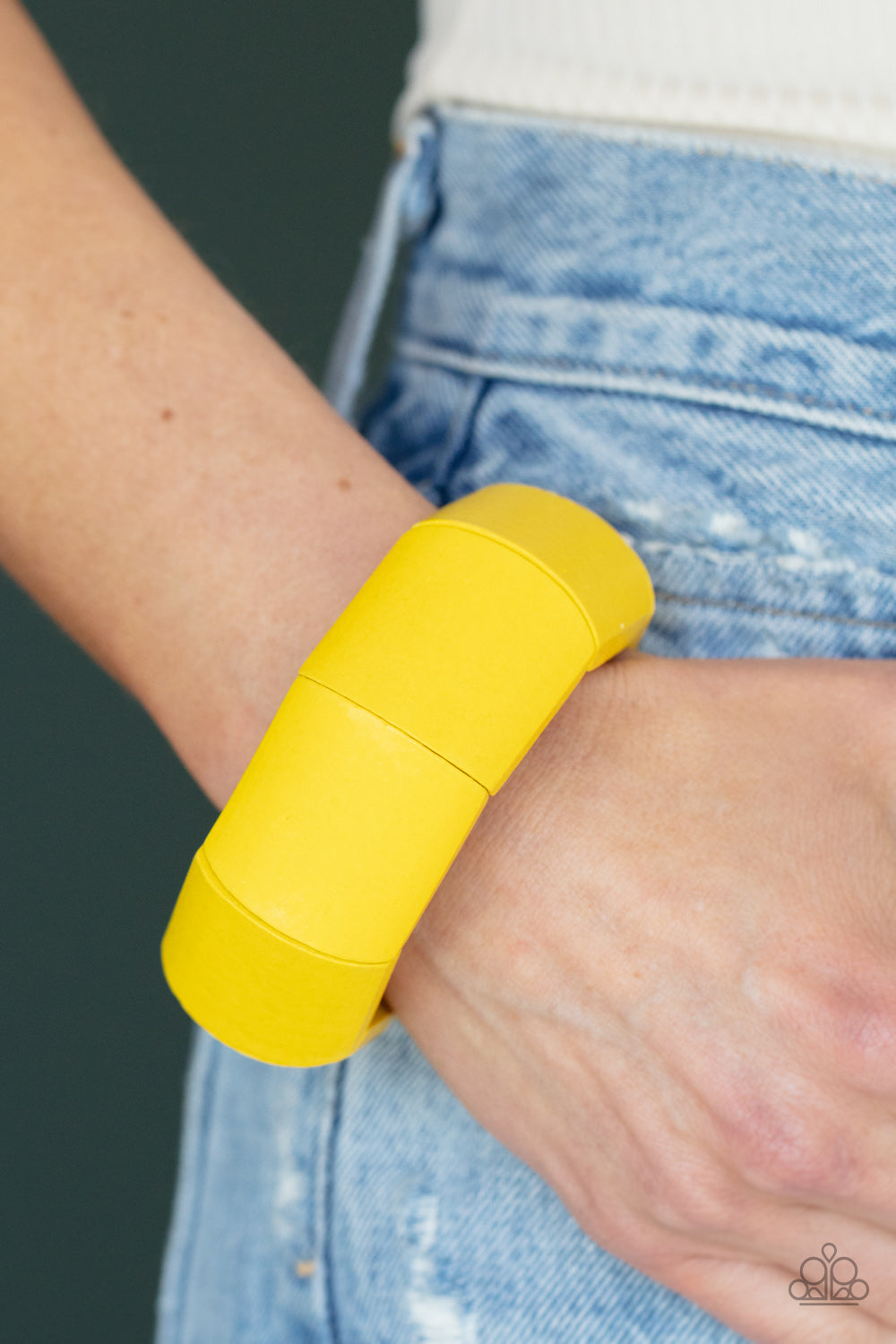 Paparazzi Accessories: Coconut Cove - Yellow Bracelet