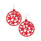 Paparazzi Accessories: Cosmic Paradise - Red Earrings