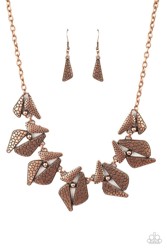 Paparazzi Accessories: Extra Expedition - Copper Necklace