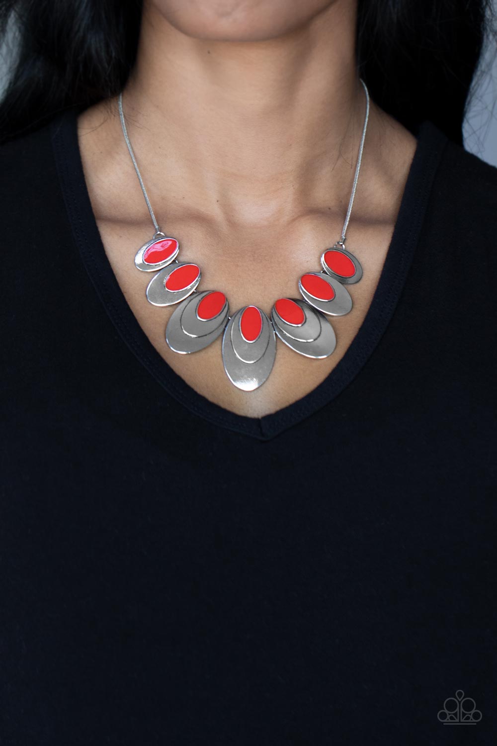 Paparazzi Accessories: Endless Eclipse - Red Necklace