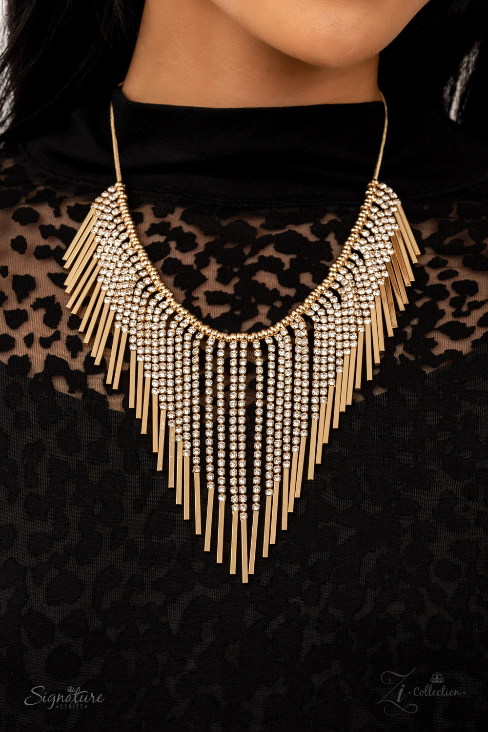 Paparazzi Accessories: The Amber Zi Collection Necklace