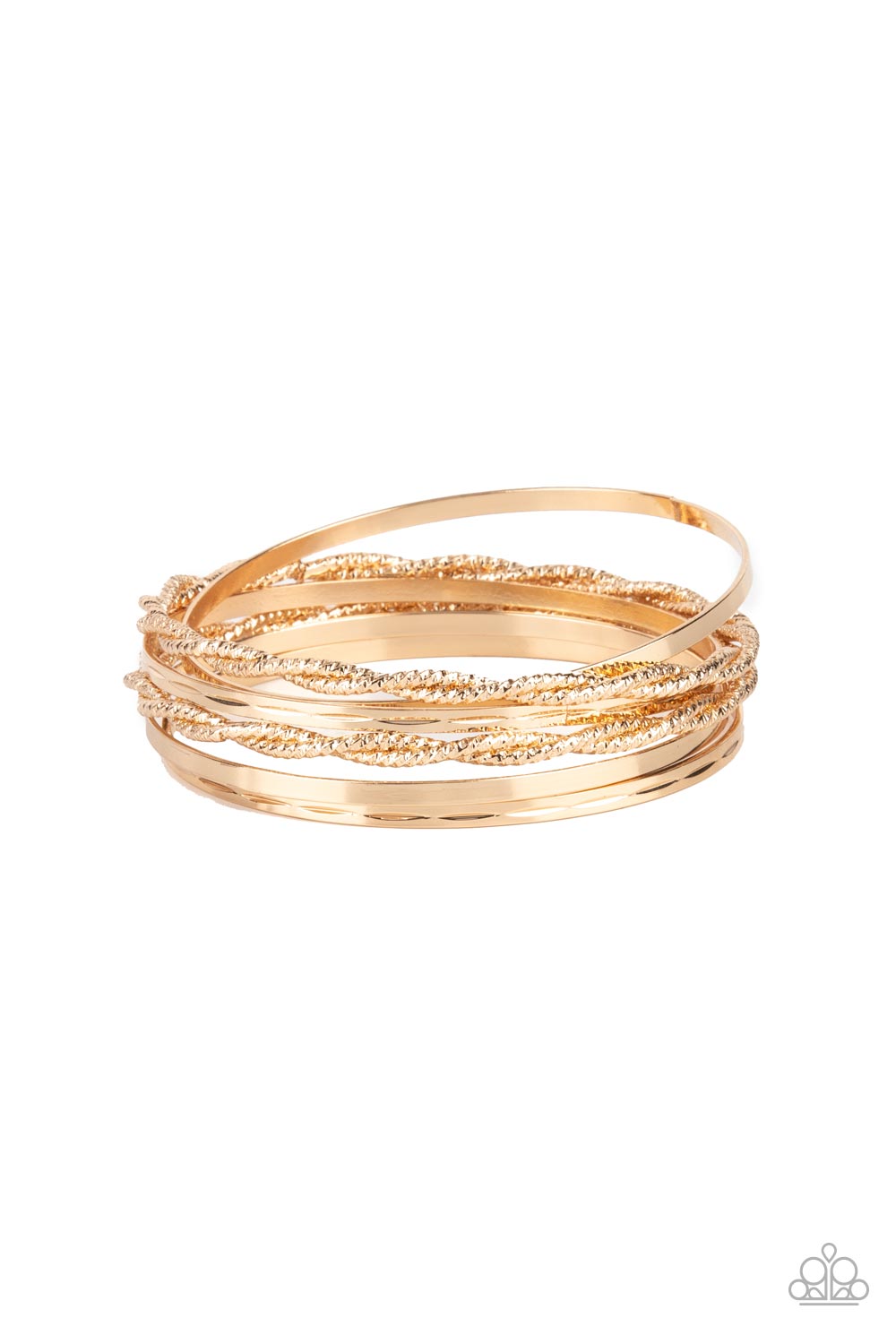 Paparazzi Accessories: Sensational Shimmer - Gold Bracelet