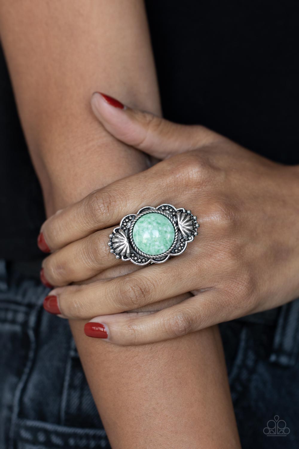 Paparazzi Accessories: Atlantis Adventure - Green Ring