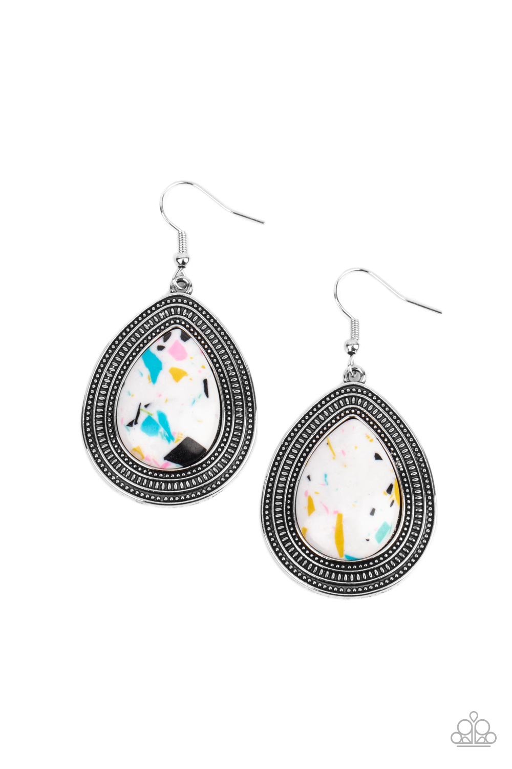 Paparazzi Accessories: Terrazzo Tundra - Multi Earrings