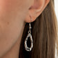 Paparazzi Accessories: Game OVAL - Silver Necklace