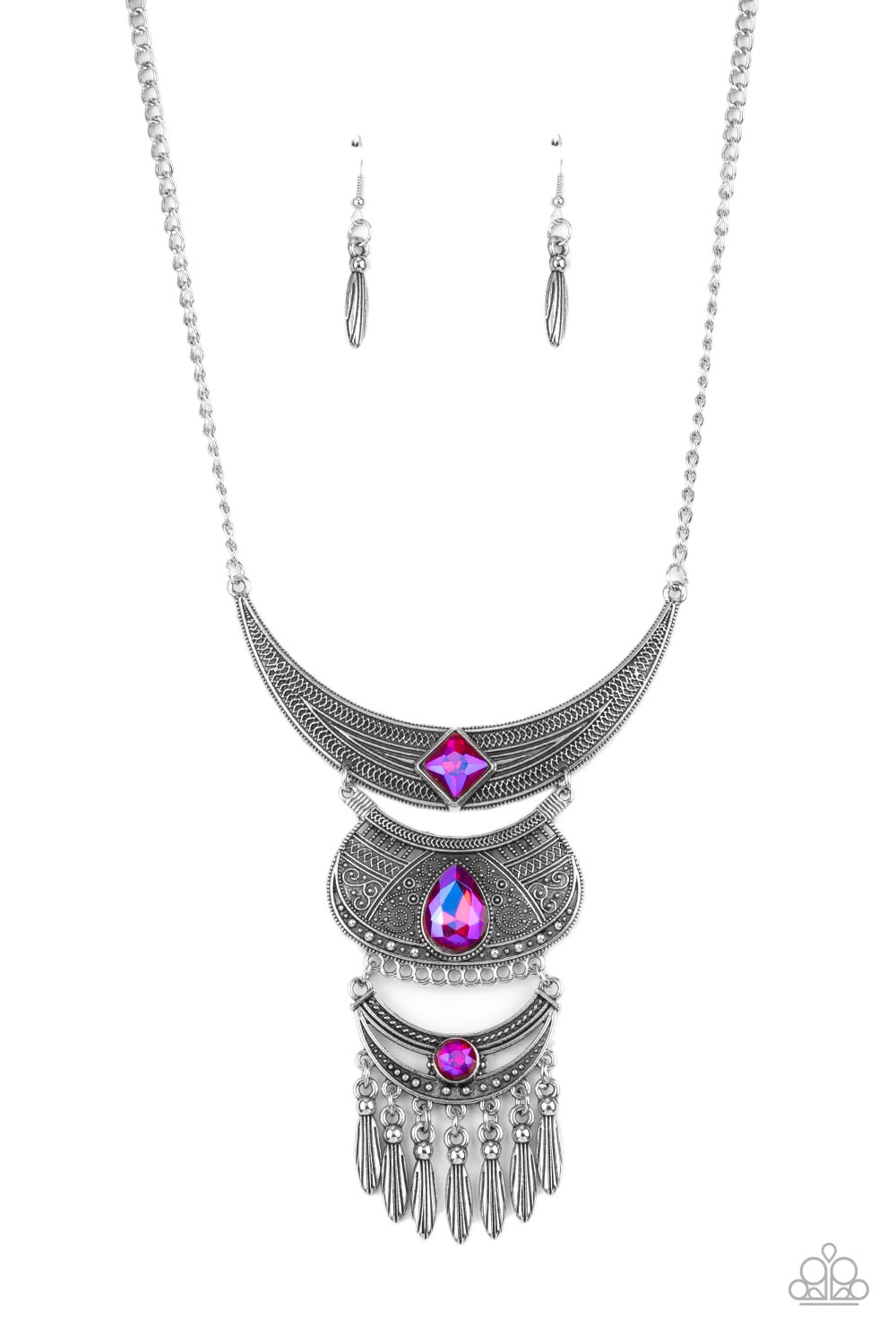 Paparazzi Accessories: Lunar Enchantment - Pink Necklace