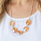 Paparazzi Accessories: Cosmic Closeup - Gold Necklace