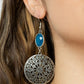 Paparazzi Accessories: Eloquently Eden - Blue Earrings