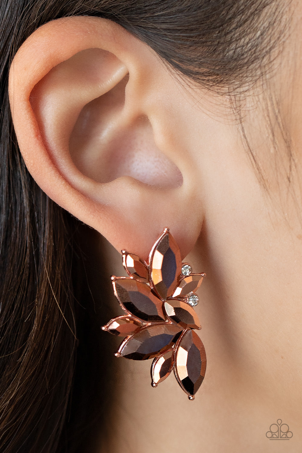 Paparazzi Accessories: Instant Iridescence - Copper Earrings