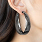 Paparazzi Accessories: Flat Out Flawless - Black Earrings