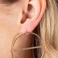 Paparazzi Accessories: Dynamic Diameter - Gold Earrings