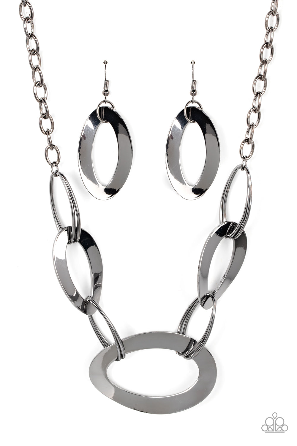 Paparazzi Accessories: METALHEAD Count - Black Necklace