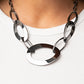 Paparazzi Accessories: METALHEAD Count - Black Necklace