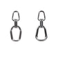 Paparazzi Accessories: Harmonic Hardware - Black Earrings