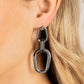 Paparazzi Accessories: Harmonic Hardware - Black Earrings