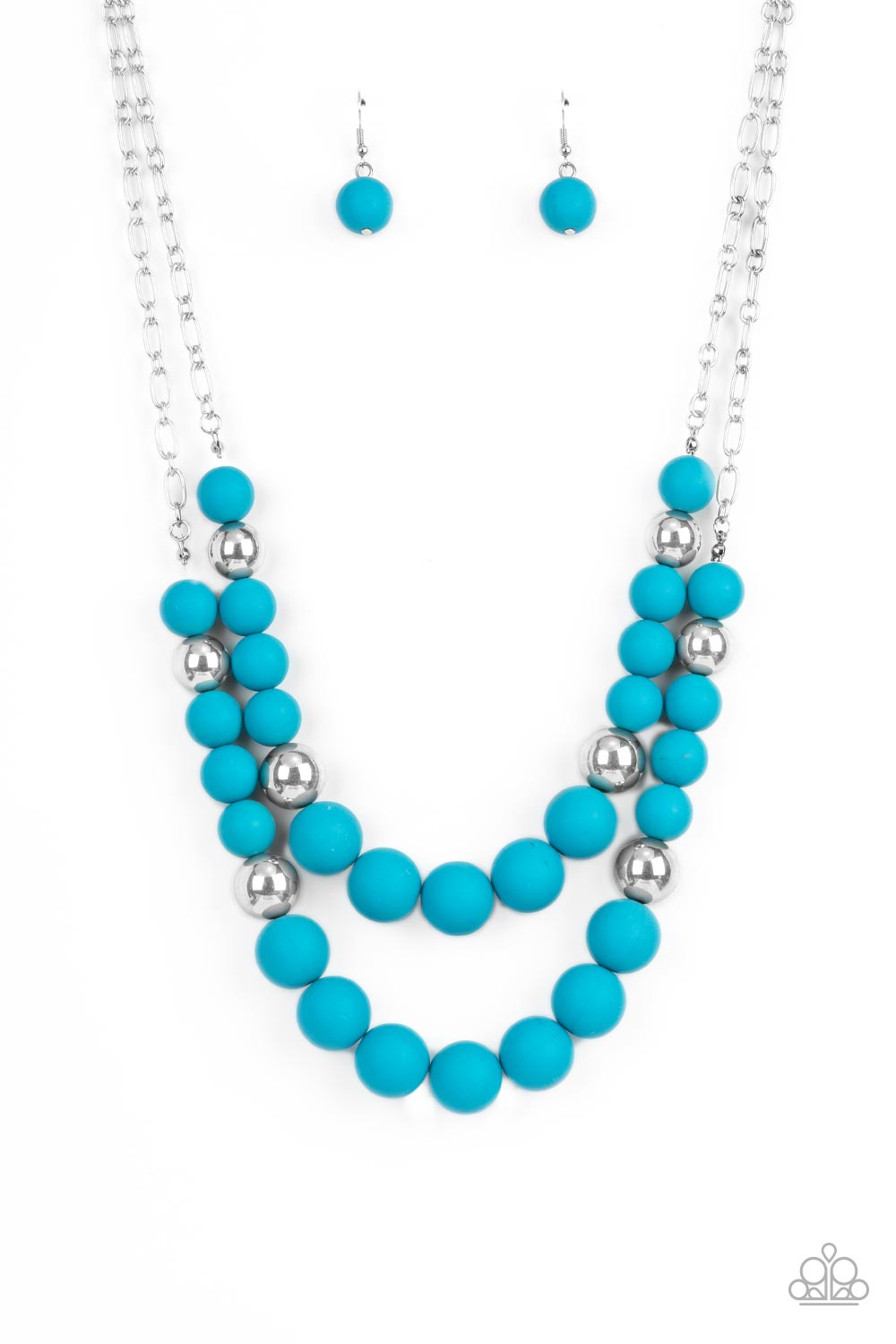 Paparazzi Accessories: Vivid Vanity - Blue Necklace