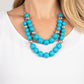 Paparazzi Accessories: Vivid Vanity - Blue Necklace