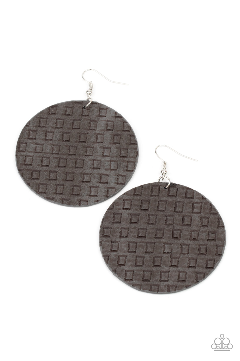 Paparazzi Accessories: WEAVE Me Out Of It - Silver Earrings