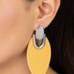 Paparazzi Accessories: Wildly Workable - Yellow Earrings