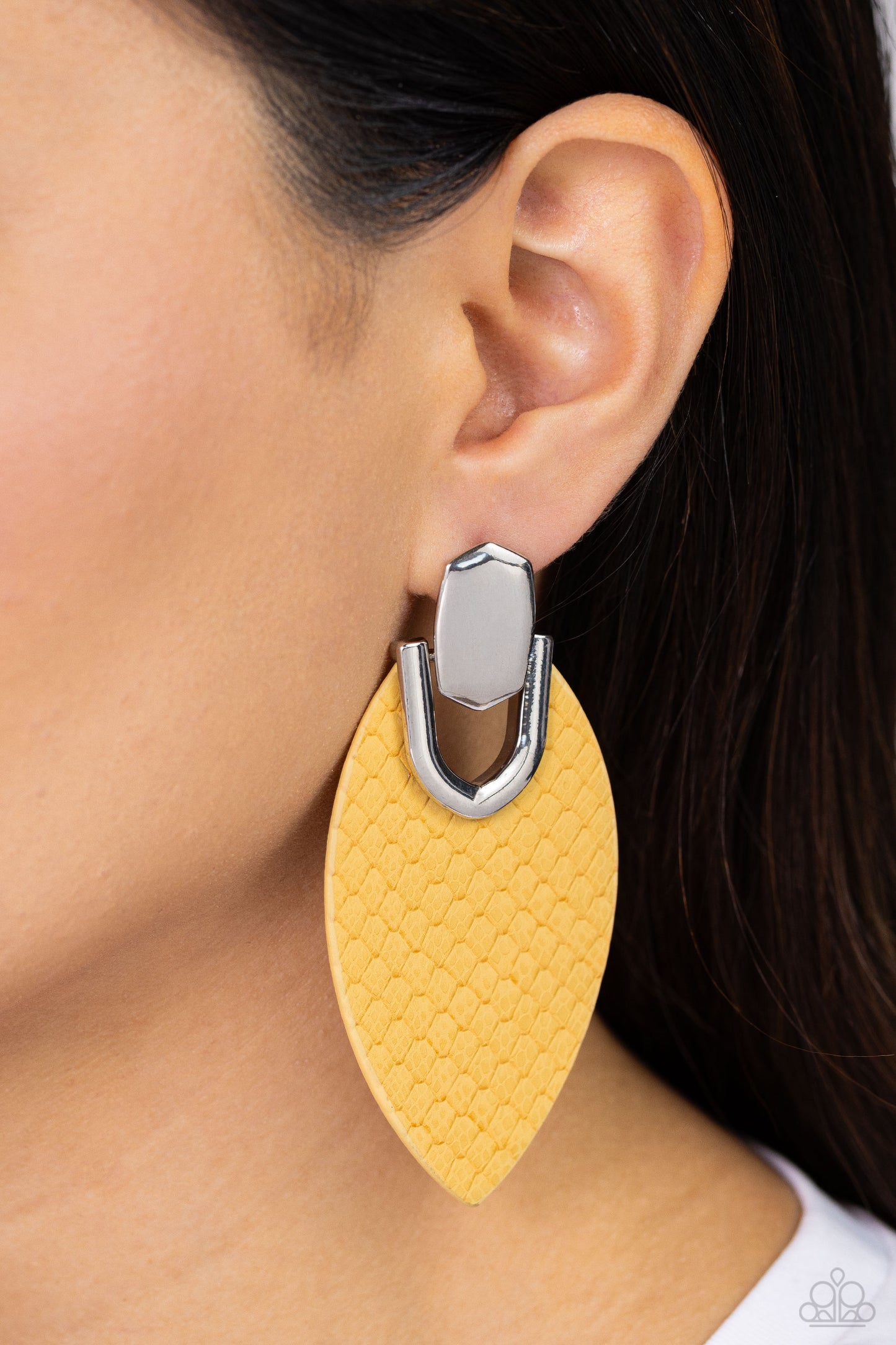 Paparazzi Accessories: Wildly Workable - Yellow Earrings