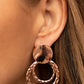 Paparazzi Accessories: Ancient Arts - Copper Earrings