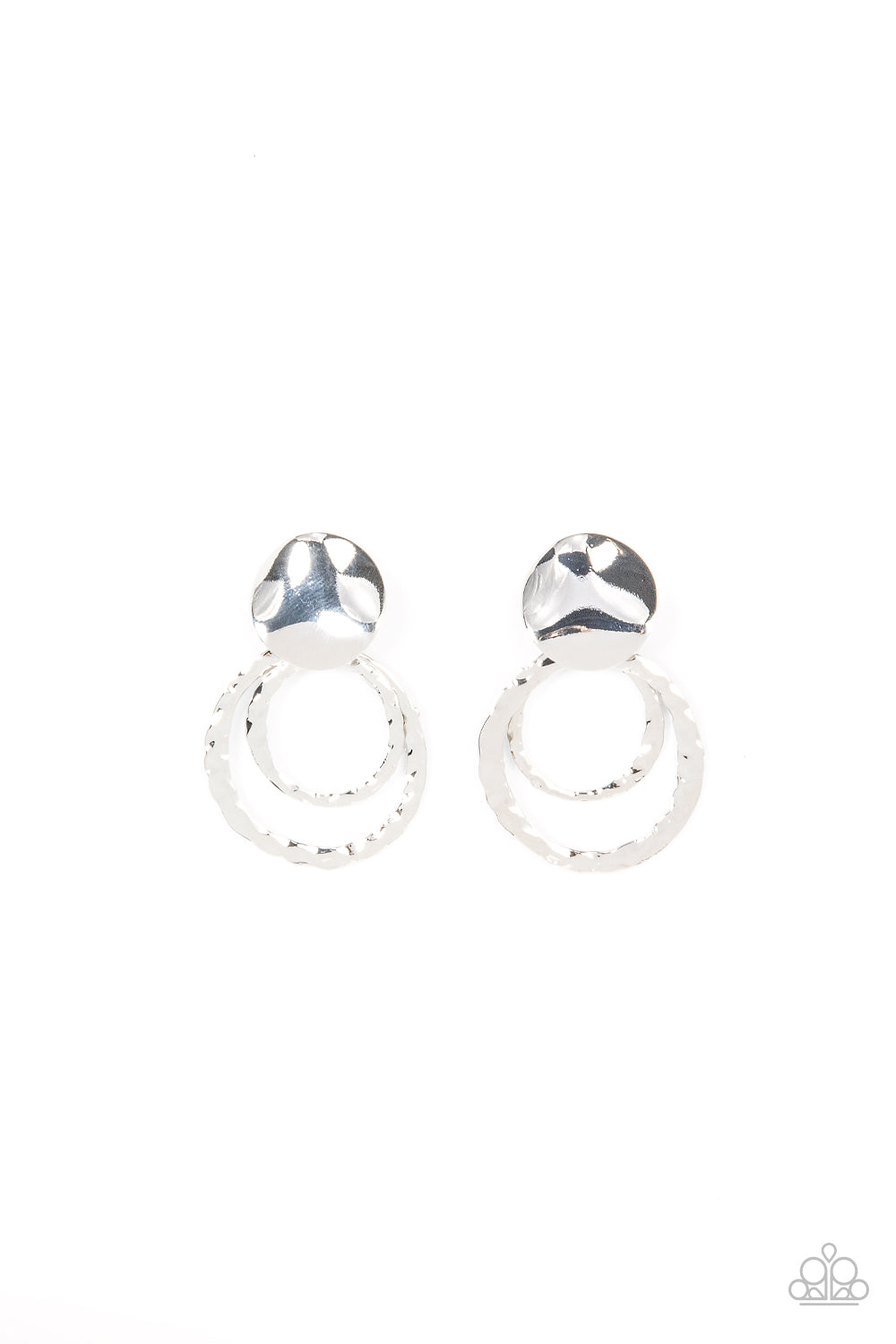 Paparazzi Accessories: Ancient Arts - Silver Earrings