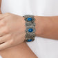 Paparazzi Accessories: Versailles Vineyard - Blue Bracelet