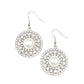 Paparazzi Accessories: Century Classic - White Earrings