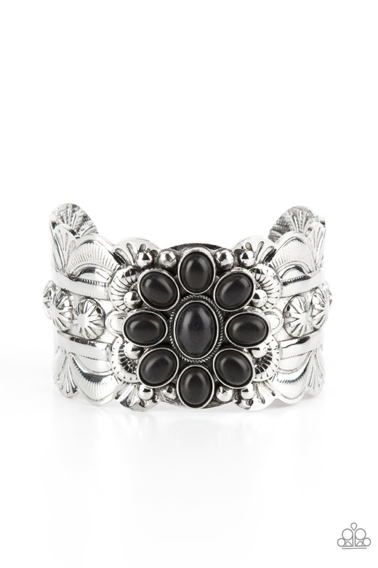 Paparazzi Accessories: Southern Eden - Black bracelet