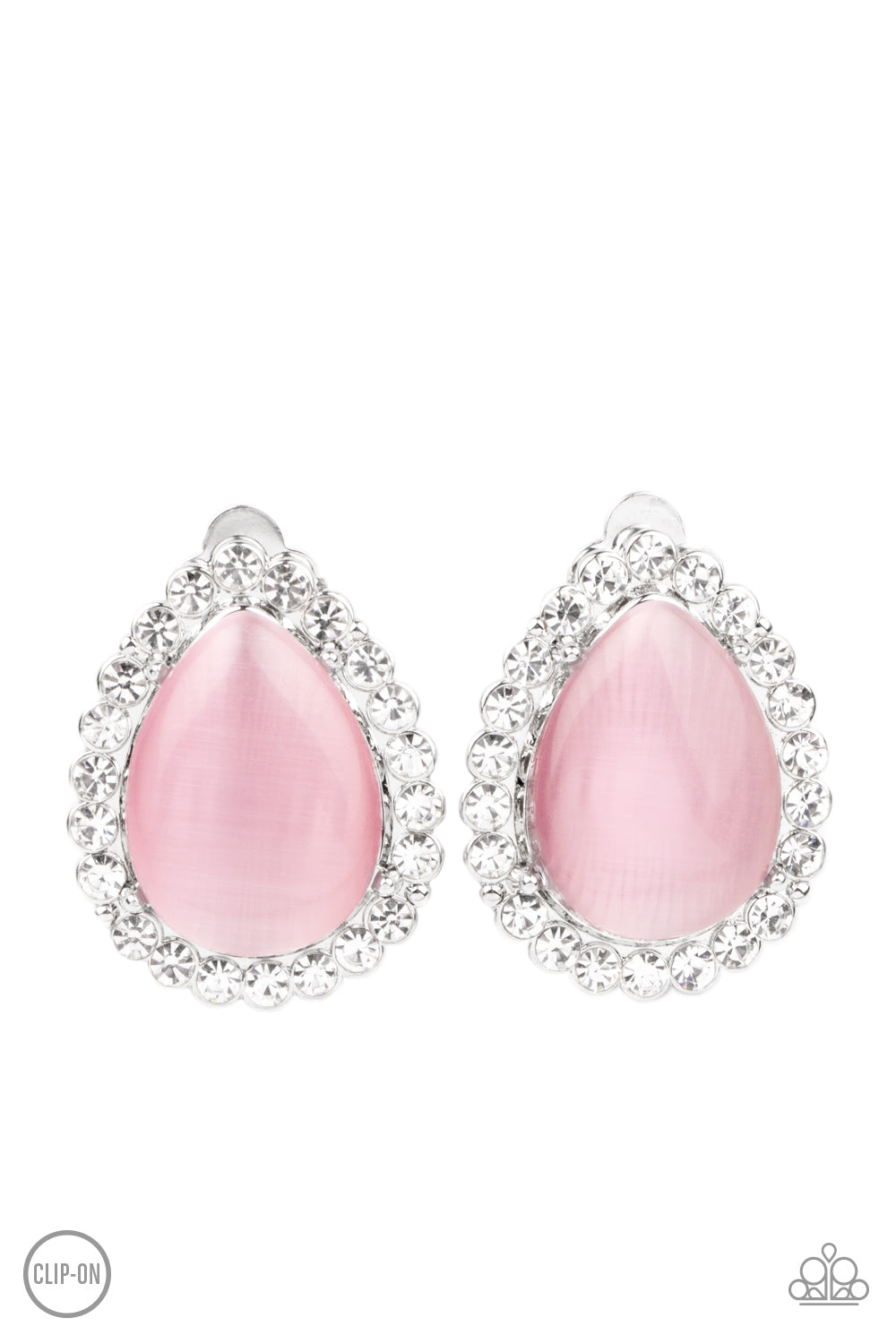 Paparazzi Accessories: Downright Demure - Pink Earrings