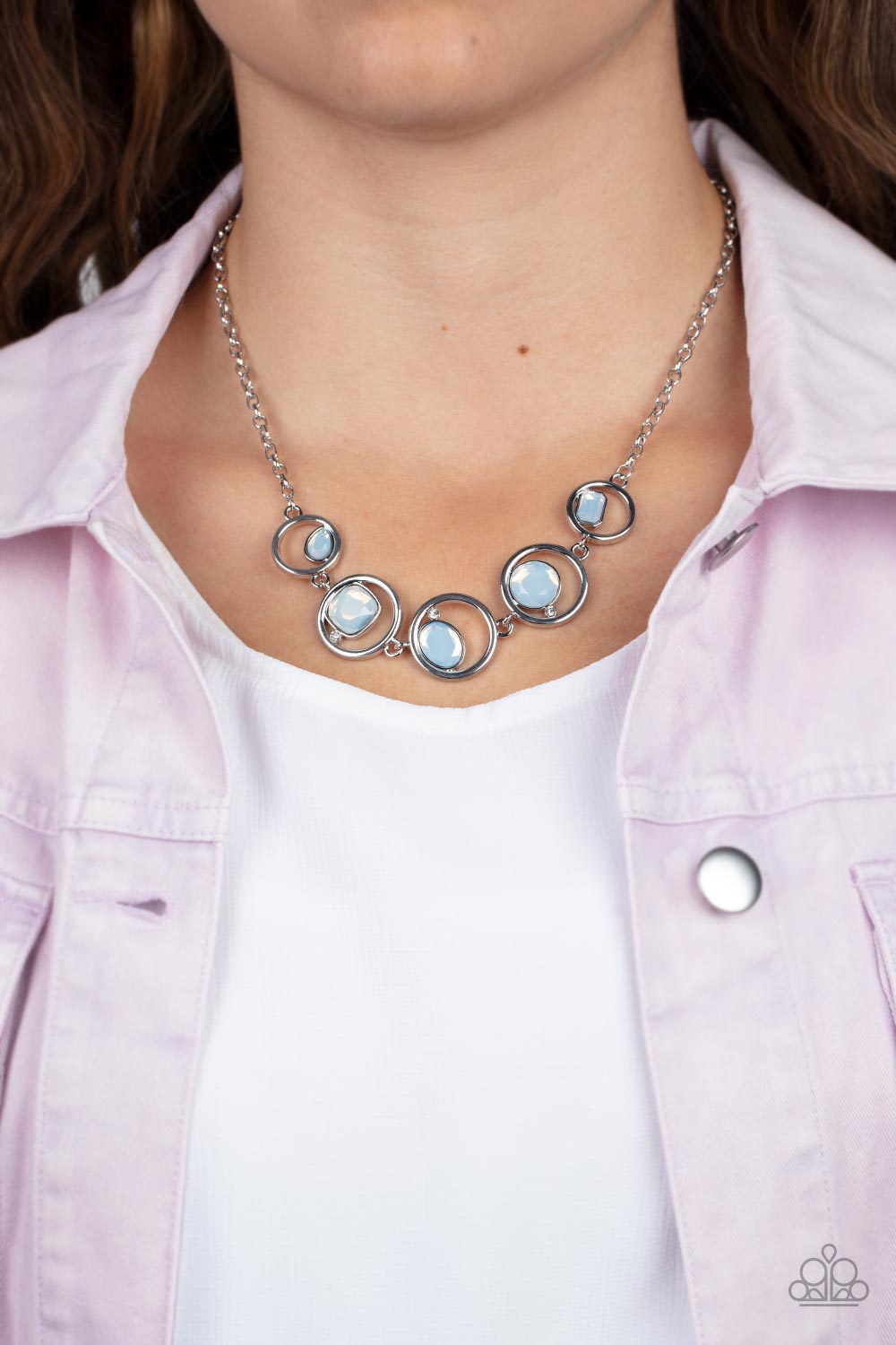 Paparazzi Accessories: Big Night Out - White Necklace